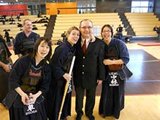 Yuka, Raph, Roland, Seiko et Patrice