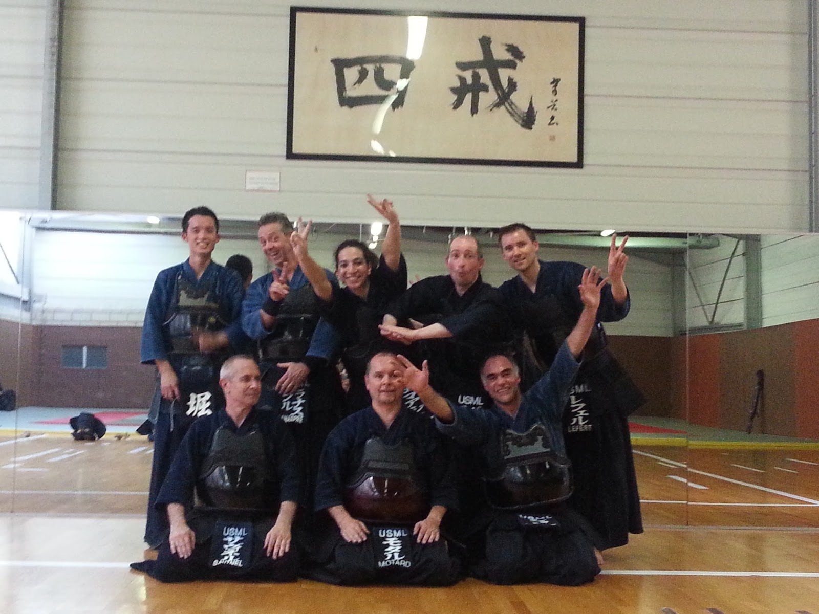 kendo au dojo de l'usml