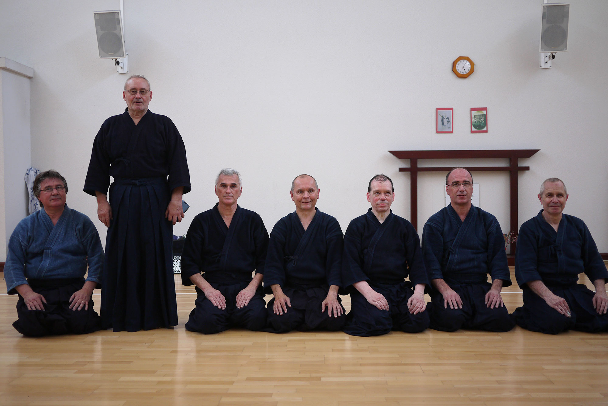 sensei du stage de kendo du Bushindo au Havre 